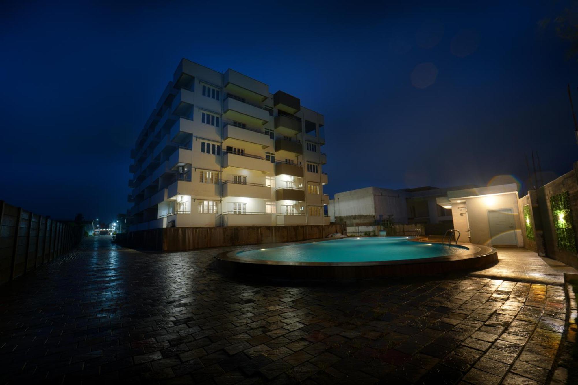 Signature Homes Luxury Service Apartment Chikmagalūr Exteriör bild